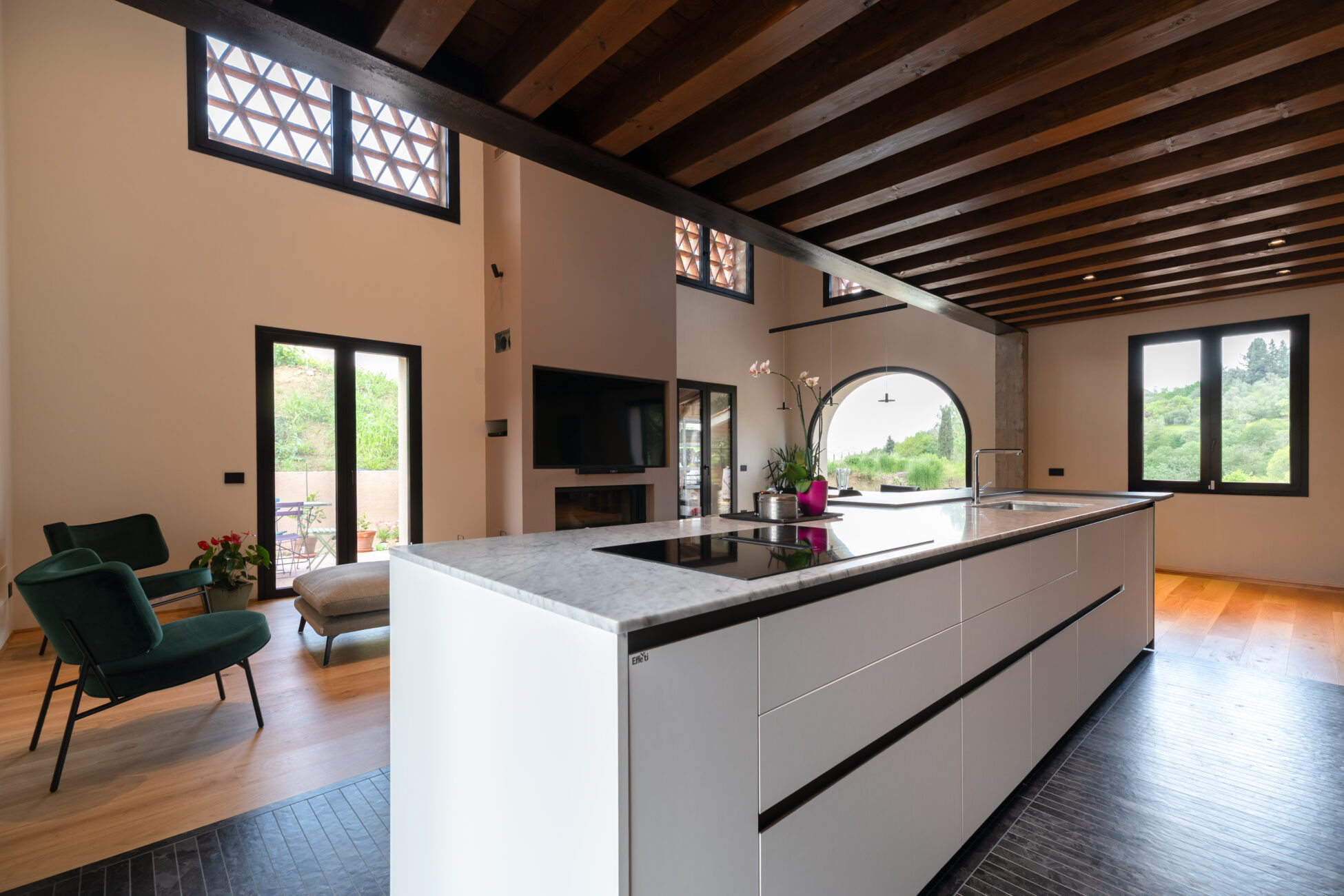 Cucina in stile toscano per un esclusivo Casale | Effeti Cucine