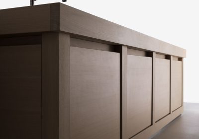 lavandino cucina wood 100% con gola moderno ed elegante